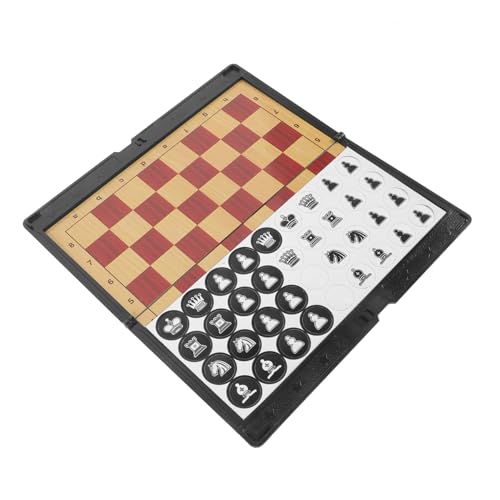 KOMBIUDA Magnetisches Faltbares Schachspiel Reise Schachset für Erwachsene Tragbares Leichtes Schachbrett mit Sicherem Design für Autofahrt und Partyspiel KOMBIUDA Magnetisches Faltbares Schachspiel Reise Schachset für Erwachsene Tragbares Leichtes Schachbrett mit Sicherem Design für Autofahrt und Partyspiel von KOMBIUDA