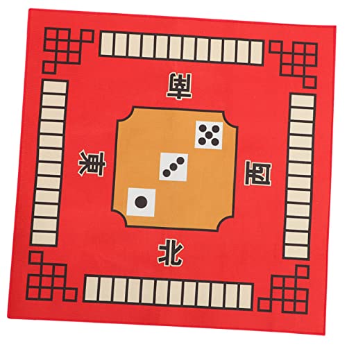 KOMBIUDA Mahjong Matte für rutschfeste Spielmatte aus Hochwertigem Mikrofaser mit Schalldämmendem für Mahjong Poker und Brettspiele Teiliges von KOMBIUDA