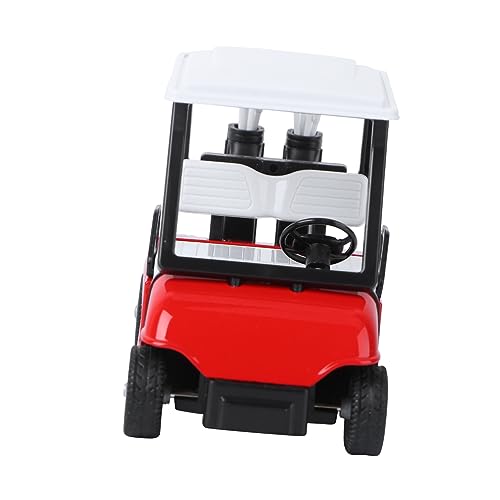 KOMBIUDA Maßstab Golfs Cart Modell Langlebiges Sammlerstück und Dekoration Rot für Sammler KOMBIUDA Maßstab Golfs Cart Modell Langlebiges Sammlerstück und Dekoration Rot für Sammler von KOMBIUDA