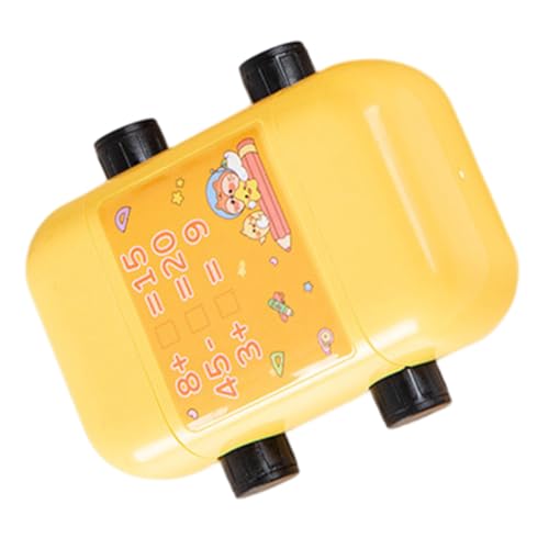 KOMBIUDA Mathematik Stempel Roller aus Kunststoff Langlebiger Selbstfärbender Arithmetik Roller mit Automatischer Tintenabgabe für Addition und Subtraktion Wiederverwendbar Klare Abdrucke von KOMBIUDA