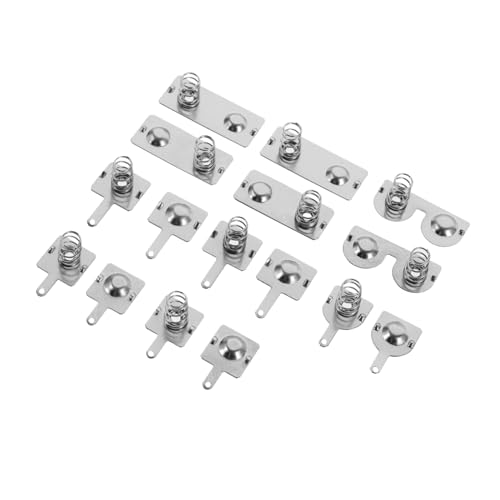 KOMBIUDA Metal Batterie Feder Kontaktplatte Teiliges Ersatzteil für Fernbedienungen und Stabile Metallfeder Kompatibel mit Aa und AAA Batterien Einfache Montage Vielseitig Einsetzbar von KOMBIUDA