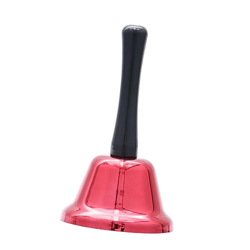 KOMBIUDA Metal Handbell Rot Handpercussion Glocke aus Poliertem mit Ergonomischem Griff Leicht und Robust für Schule Zuhause und Weihnachtsfeier Handliches Musikspielzeug KOMBIUDA Metal Handbell Rot Handpercussion Glocke aus Poliertem mit Ergonomischem Griff Leicht und Robust für Schule Zuhause und Weihnachtsfeier Handliches Musikspielzeug von KOMBIUDA