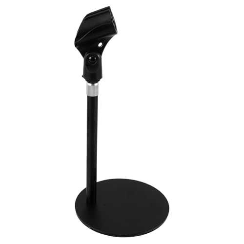 KOMBIUDA Mini-Mikrofonhalter höhenverstellbar kompakte Schreibtisch-Mikrofonhalterung Schwingungsdämpfung für Audio von KOMBIUDA