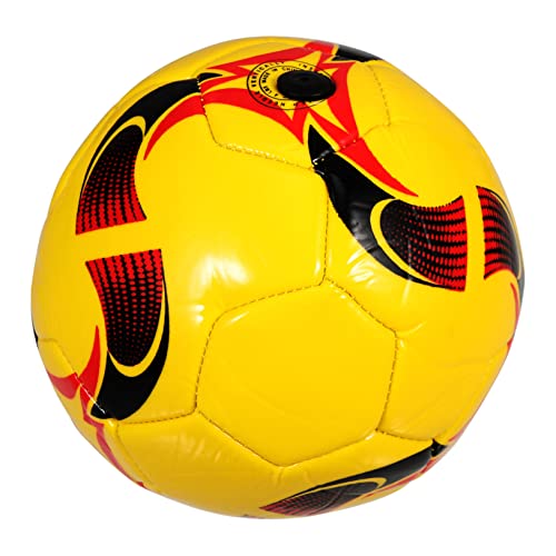 KOMBIUDA Fußball Mit Pumpe Mini Fußball Für Robuster Trainingsball Für Drinnen Und Draußen Interessanter Mini Soccer Ball Im Zufälligen Design Perfekt Als Und Für Jungen Und Ädchen von KOMBIUDA