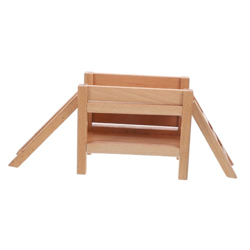 KOMBIUDA Mini Hausmöbelmontage Etagenbett Demontage Und Montage 3D Montage Puzzle Montage Möbelform DIY Montage Etagenbett Lustige Montage Etagenbett Aus Holz von KOMBIUDA