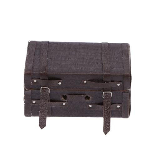 KOMBIUDA Mini Koffer Für Mini Hausdekoration Vintage Ledertasche Im Retro Stil Für Puppenhausartikel Zubehör Für Kreatives Fallhandwerk KOMBIUDA Mini Koffer Für Mini Hausdekoration Vintage Ledertasche Im Retro Stil Für Puppenhausartikel Zubehör Für Kreatives Fallhandwerk von KOMBIUDA