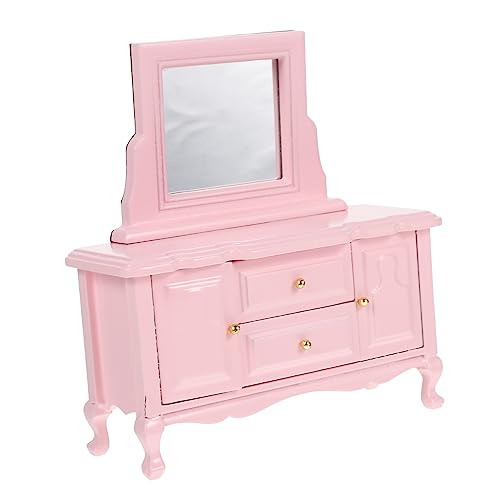 KOMBIUDA Mini-Kommode puppenhausmöbel puppenstubenzubehör Dollhouse Mirror Miniature Furniture minikommoden Miniatur-Puppenkleid Tisch Simulation Mini-Schrank Mini-Verzierung Birke Rosa KOMBIUDA Mini-Kommode puppenhausmöbel puppenstubenzubehör Dollhouse Mirror Miniature Furniture minikommoden Miniatur-Puppenkleid Tisch Simulation Mini-Schrank Mini-Verzierung Birke Rosa von KOMBIUDA