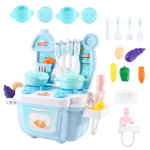 KOMBIUDA Mini Küchen Spielset Für 1 Set Kochbank Inklusive Zubehör Für Fantasievolles Rollenspiel Ideal Für Kleinkinder Und Vorschulkinder KOMBIUDA Mini Küchen Spielset Für 1 Set Kochbank Inklusive Zubehör Für Fantasievolles Rollenspiel Ideal Für Kleinkinder Und Vorschulkinder von KOMBIUDA