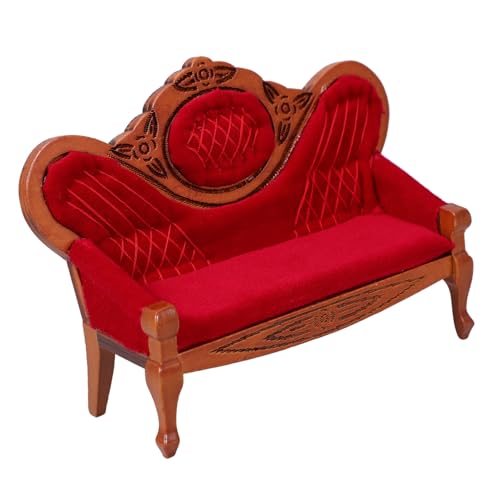 KOMBIUDA Mini-möbelmodelle Miniatur-Sofa-Ornament DIY-mini Sofa Miniatur-Sofa-Foto-Requisite Für Modellliebhaber KOMBIUDA Mini-möbelmodelle Miniatur-Sofa-Ornament DIY-mini Sofa Miniatur-Sofa-Foto-Requisite Für Modellliebhaber von KOMBIUDA
