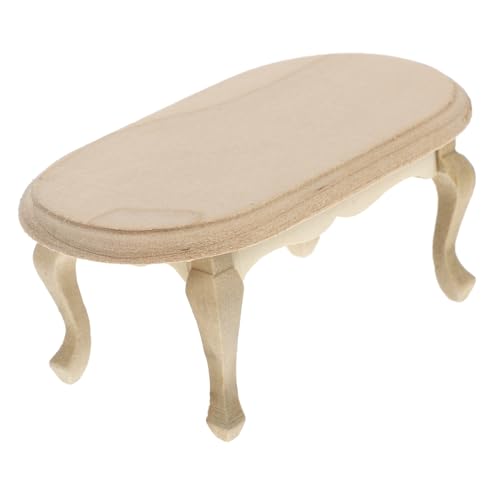 KOMBIUDA Mini-Retro-Couchtisch Mini-Tischstühle Mini-Couchtisch Couchtisch-Modell Beistelltisch Mini-Möbel small Coffee Table holzspielzeug Endtischdekoration Simulationsendtisch Beige KOMBIUDA Mini-Retro-Couchtisch Mini-Tischstühle Mini-Couchtisch Couchtisch-Modell Beistelltisch Mini-Möbel small Coffee Table holzspielzeug Endtischdekoration Simulationsendtisch Beige von KOMBIUDA