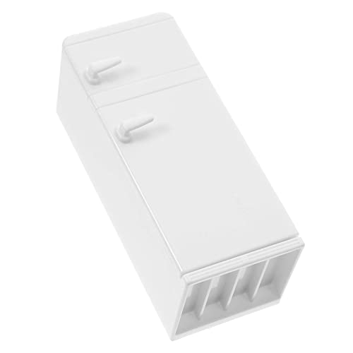 KOMBIUDA Mini-Schlafzimmer-Accessoires Fotografie-Modell-kühlschrank Miniaturen Zum Basteln Minikühlschrank Zum Basteln Puppenmöbel Miniaturkühlschrank Mini-hauskühlschrank Weiß Plastik von KOMBIUDA