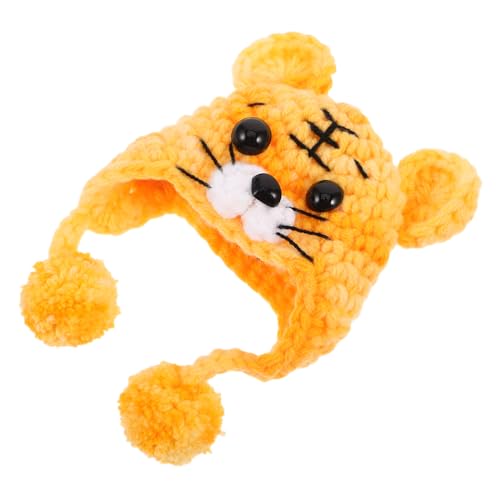KOMBIUDA Mini Strickmützen für Puppen DIY Häkelmützen Zubehör für Bjd und Weiche und Bequeme Wolle für Langanhaltenden Kreative Projekte und Festliche Anlässe von KOMBIUDA