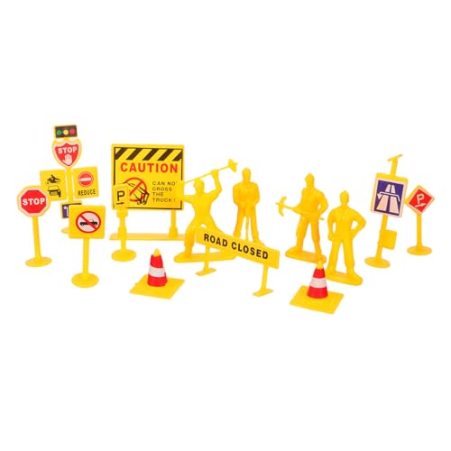 KOMBIUDA Mini Verkehrsleitkegel und Baustellenabsperrungen aus Stabilem Kunststoff Realistische Straßenverkehrsschilder Pädagogisches Verkehrszeichen zum Lernen und Basteln Urbaner KOMBIUDA Mini Verkehrsleitkegel und Baustellenabsperrungen aus Stabilem Kunststoff Realistische Straßenverkehrsschilder Pädagogisches Verkehrszeichen zum Lernen und Basteln Urbaner von KOMBIUDA