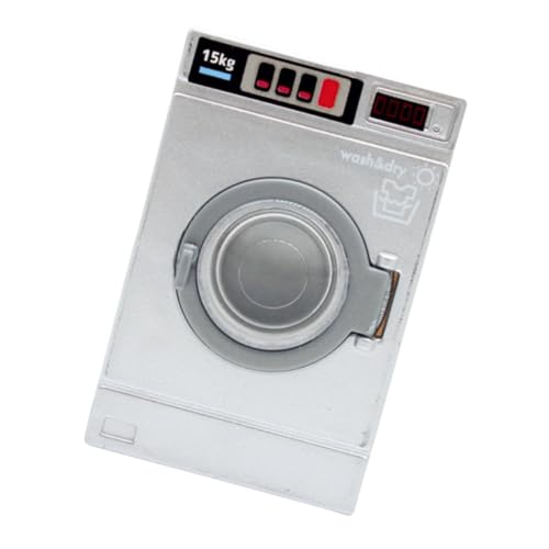 KOMBIUDA Mini Waschmaschine Waschmaschine Miniaturen Waschmaschine Und Trockner Modell Möbel Modell Mini Dekoration Puppenhaus Zubehör Miniatur Waschmaschine Kunststoff KOMBIUDA Mini Waschmaschine Waschmaschine Miniaturen Waschmaschine Und Trockner Modell Möbel Modell Mini Dekoration Puppenhaus Zubehör Miniatur Waschmaschine Kunststoff von KOMBIUDA