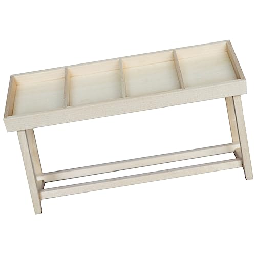 KOMBIUDA Mini-möbel Wiedergeborenes Puppenzubehör Babypuppenmöbel Miniatur-puppenhaus Puppenkleidung Bausatz Puppenbett Zubehör Für Babypuppen Kinderbedarf Mini-Rack Hölzern Khaki KOMBIUDA Mini-möbel Wiedergeborenes Puppenzubehör Babypuppenmöbel Miniatur-puppenhaus Puppenkleidung Bausatz Puppenbett Zubehör Für Babypuppen Kinderbedarf Mini-Rack Hölzern Khaki von KOMBIUDA