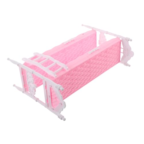 KOMBIUDA Miniatur Etagenbett Für Prinzessinnen Puppen Puppenhaus Zubehör Ideales Puppenbett Für Rollenspiele Und Kreatives Perfektes Für Mädchen von KOMBIUDA