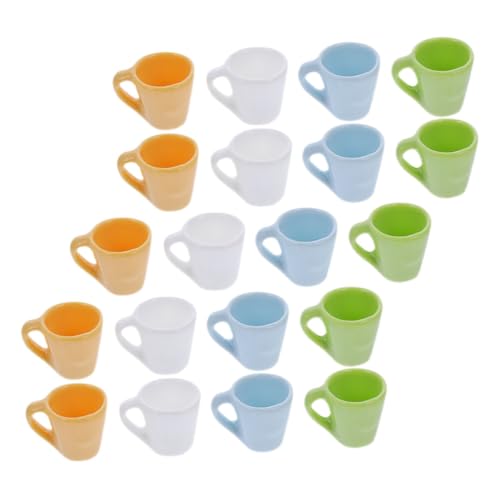KOMBIUDA Miniatur Für Puppenhaus Bunte Mini Kaffeetassen Und Teetassen Aus Perfekt Für Die Kreative Spielszene Und Miniatur Dekoration KOMBIUDA Miniatur Für Puppenhaus Bunte Mini Kaffeetassen Und Teetassen Aus Perfekt Für Die Kreative Spielszene Und Miniatur Dekoration von KOMBIUDA