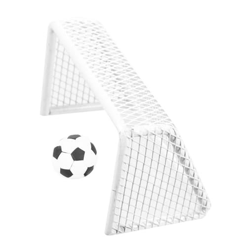 KOMBIUDA Mini-fußballtor-Set Für Puppenhaus Tornetz Mini-fußball Robustes Material Detailliertes Design Verleiht Ihrem Zuhause Charme KOMBIUDA Mini-fußballtor-Set Für Puppenhaus Tornetz Mini-fußball Robustes Material Detailliertes Design Verleiht Ihrem Zuhause Charme von KOMBIUDA