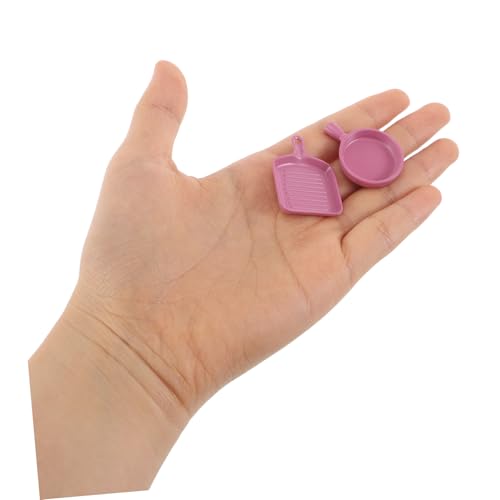 KOMBIUDA Miniature Dollhouse Kitchen Kindersicheres Miniatur Geschirr Kochutensilien Steak-Teller für Puppenhaus Küche Vielseitig für Spiel Dekoration KOMBIUDA Miniature Dollhouse Kitchen Kindersicheres Miniatur Geschirr Kochutensilien Steak-Teller für Puppenhaus Küche Vielseitig für Spiel Dekoration von KOMBIUDA