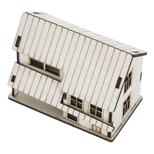 KOMBIUDA Miniaturhaus Holzkabine Rustikale Villa-Modellbausätze weihnachtshäuser aus Holz Montagehaus-Puzzle Holzhaus-Puzzle Weihnachtsszenenfiguren weihnachtsdorf selber Machen Beige KOMBIUDA Miniaturhaus Holzkabine Rustikale Villa-Modellbausätze weihnachtshäuser aus Holz Montagehaus-Puzzle Holzhaus-Puzzle Weihnachtsszenenfiguren weihnachtsdorf selber Machen Beige von KOMBIUDA