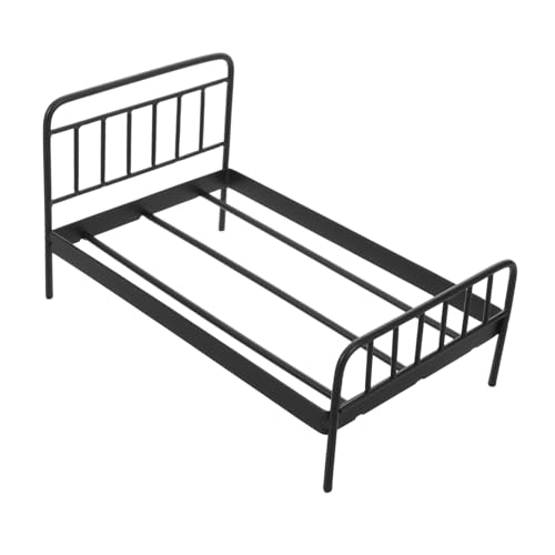 KOMBIUDA Miniaturmöbel Kinderzimmerbett Für Puppen Etagenbett Puppenhaus Miniatur Puppenhaus Dekoration Puppenhausmöbel Minibett Winzige von KOMBIUDA