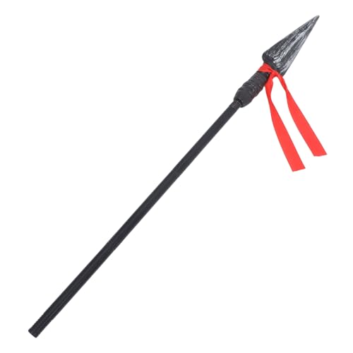 KOMBIUDA Mittelalterliche Römische Ritter Langspeer mit Tassel Kunststoff Robust für Halloween Kostüm Cosplay Bühnenauftritte Interaktive Spiele und Themenpartys von KOMBIUDA