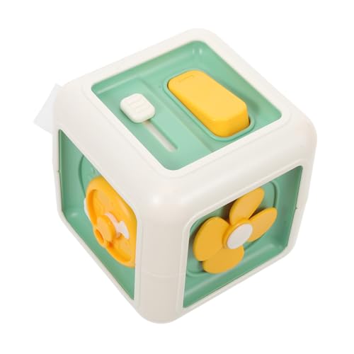 KOMBIUDA Montessori Activity Cube Seitig Motorikwürfel zur Kognitiven für Kleinkinder Sensorisches Lernspielzeug Frühe Bildung Eltern Junge Mädchen Spiel Seitiger Beschäftigungswürfel von KOMBIUDA