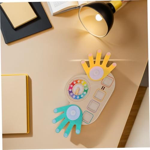 KOMBIUDA Montessori Holzspielzeug Mathe Lernspielzeug für Rechenrahmen mit Zahlen Farben Addition Subtraktion Frühförderung Vorschule von KOMBIUDA