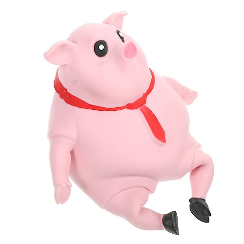 KOMBIUDA Dekompressionsspielzeug Cartoon-Schwein Quetschspielzeug Für Stressabbau Süßes Schwein Zum Auspressen Leicht Und Kompakt Für Partygeschenke von KOMBIUDA