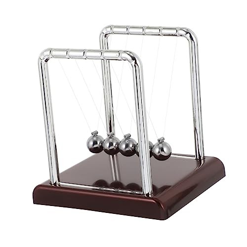 KOMBIUDA Newton Schwingt Den Ball Balance-stoßstangenbälle Physikalisches Energieeinsparungsmodell Newton-pendelkugeln Kraftübertragung Newton-Kugeln Newton Wiegenpendel Metall KOMBIUDA Newton Schwingt Den Ball Balance-stoßstangenbälle Physikalisches Energieeinsparungsmodell Newton-pendelkugeln Kraftübertragung Newton-Kugeln Newton Wiegenpendel Metall von KOMBIUDA