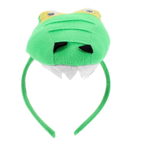 KOMBIUDA Niedliches Dinosaurier Haarband aus Plüsch Cartoon Design Rutschfestes Kostüm Accessoire für Halloween Geburtstagsfeier und Cosplay Geeignet für Altersgruppen und Geschlechter von KOMBIUDA