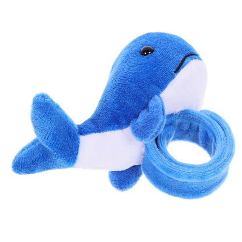 KOMBIUDA Niedliches Plüsch Wal Slap Armband Weiches Kuscheltier Handgelenkband für Partyaccessoire Bequemes Leichtes Design für Festlichkeiten KOMBIUDA Niedliches Plüsch Wal Slap Armband Weiches Kuscheltier Handgelenkband für Partyaccessoire Bequemes Leichtes Design für Festlichkeiten von KOMBIUDA