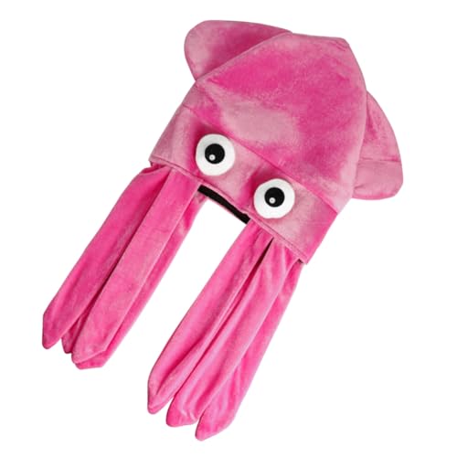 KOMBIUDA Octopus Hut Halloween Party Kostüm Tiermütze Lustige Bühne Show Requisiten Erwachsene Hautfreundlich Weiches Material Spaßiger Fotoaccessoire KOMBIUDA Octopus Hut Halloween Party Kostüm Tiermütze Lustige Bühne Show Requisiten Erwachsene Hautfreundlich Weiches Material Spaßiger Fotoaccessoire von KOMBIUDA