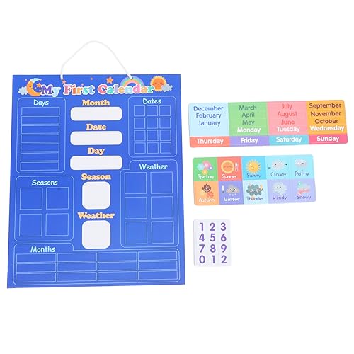 KOMBIUDA Outdoor- Für Planke Aufwachen Stengel Tag Betrachten Kalender Bausätze Schwimmbad Außen Jungs Uhr Für Digital Hey Wasserspielzeug Platz Blue Eva von KOMBIUDA