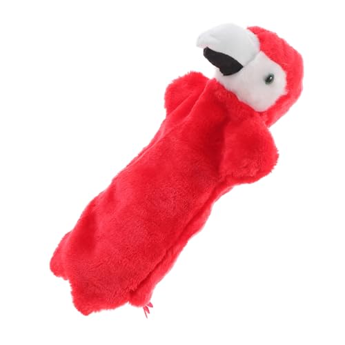 KOMBIUDA Papageienpuppe Marionette knuddelig Plüschtiere handpuppe papagei Interaktive Handpuppe stoffpuppe lustige Papagei Handpuppe Puppe PP Baumwolle rot KOMBIUDA Papageienpuppe Marionette knuddelig Plüschtiere handpuppe papagei Interaktive Handpuppe stoffpuppe lustige Papagei Handpuppe Puppe PP Baumwolle rot von KOMBIUDA