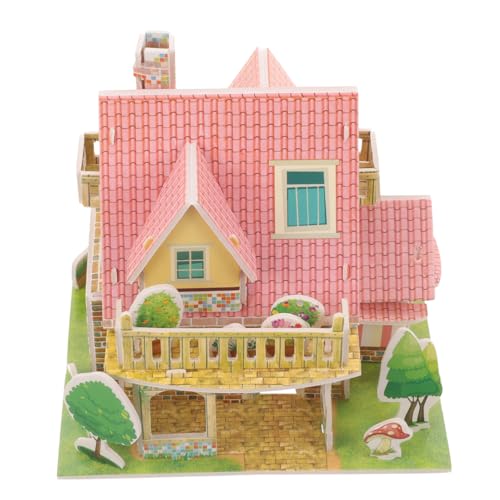 KOMBIUDA Papier Puzzle Villa Bausatz Cartoon Design Langlebiges Sicheres Material DIY Puppenhaus Bausatz Kreatives KOMBIUDA Papier Puzzle Villa Bausatz Cartoon Design Langlebiges Sicheres Material DIY Puppenhaus Bausatz Kreatives von KOMBIUDA