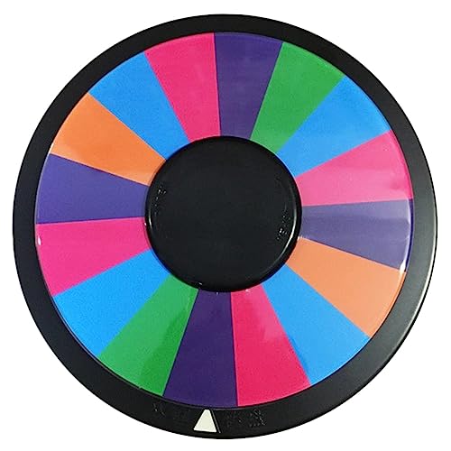 KOMBIUDA Party-preisrad Party-radspinner Beidseitig Preisrad-Spiel Tischplatte Auf Das Rad Legen Drehscheibe Tombola-spielrad Preisrad Für Glück Tischspiel Lenkrollen -Spiel Acryl von KOMBIUDA