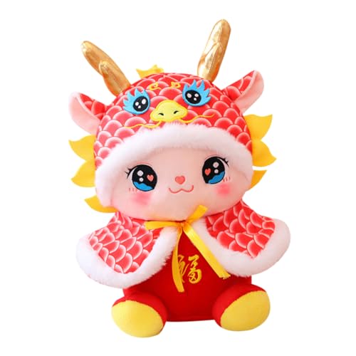 KOMBIUDA Ausgestopfter Drachenpuppenspielzeug Plüschdrache Zum Chinesischen Neujahr Dekorative Drachenpuppe Aus Pp-baumwollmaterial KOMBIUDA Ausgestopfter Drachenpuppenspielzeug Plüschdrache Zum Chinesischen Neujahr Dekorative Drachenpuppe Aus Pp-baumwollmaterial von KOMBIUDA