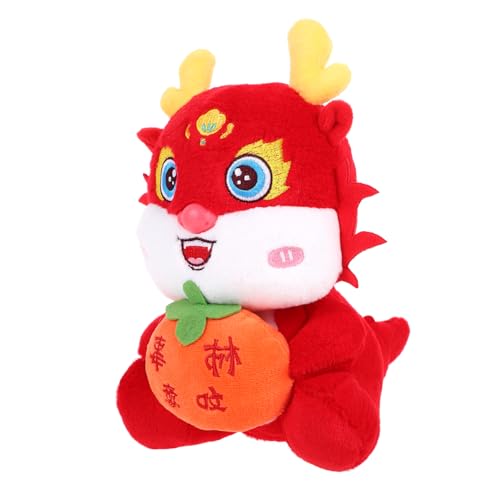 KOMBIUDA Plüsch Drache Niedliche Drachenpuppe Chinesisches Neujahr Dekoration Glücksbringer für Familie und Langlebig Tragbar und Vielseitig KOMBIUDA Plüsch Drache Niedliche Drachenpuppe Chinesisches Neujahr Dekoration Glücksbringer für Familie und Langlebig Tragbar und Vielseitig von KOMBIUDA