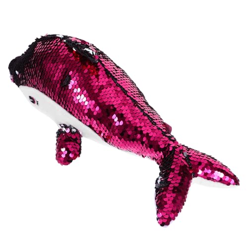 KOMBIUDA Plüschdelfin Mit Pailletten Delphin-Puppe Kleiner Delphin Plüsch-Delphin- Delphin-schmuck Ausgestopftes Delphin-plüschpuppe Plüsch Delphin Pp Baumwolle Rosy KOMBIUDA Plüschdelfin Mit Pailletten Delphin-Puppe Kleiner Delphin Plüsch-Delphin- Delphin-schmuck Ausgestopftes Delphin-plüschpuppe Plüsch Delphin Pp Baumwolle Rosy von KOMBIUDA