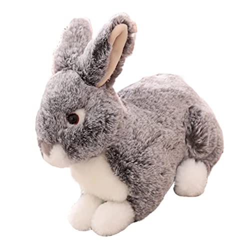 KOMBIUDA Plüschhase Kuscheltier Hasen Kuscheltier weihnsgeschenke valwntinstagsgeschenk Cuddly Bunny Plüschtiere für entzückendes Kaninchenspielzeug PP Baumwolle Grey KOMBIUDA Plüschhase Kuscheltier Hasen Kuscheltier weihnsgeschenke valwntinstagsgeschenk Cuddly Bunny Plüschtiere für entzückendes Kaninchenspielzeug PP Baumwolle Grey von KOMBIUDA