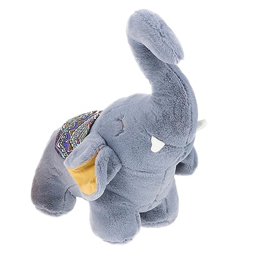 KOMBIUDA Plüschpuppe Kuscheltier ausgestopfter Elefant Spielzeugelefant Elefant Big Stuffed Elephant ausgestopfte Elefanten Elefantentierspielzeug PP Baumwolle Grau KOMBIUDA Plüschpuppe Kuscheltier ausgestopfter Elefant Spielzeugelefant Elefant Big Stuffed Elephant ausgestopfte Elefanten Elefantentierspielzeug PP Baumwolle Grau von KOMBIUDA