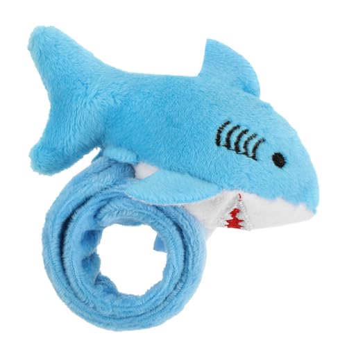 KOMBIUDA Plüschring für kinderspielzeug Toys for partyzubehör Blea Slap-Bands klopfendes Armband armreif Animal-Slap-Armbänder Slap -Armband PP Baumwolle Blue von KOMBIUDA