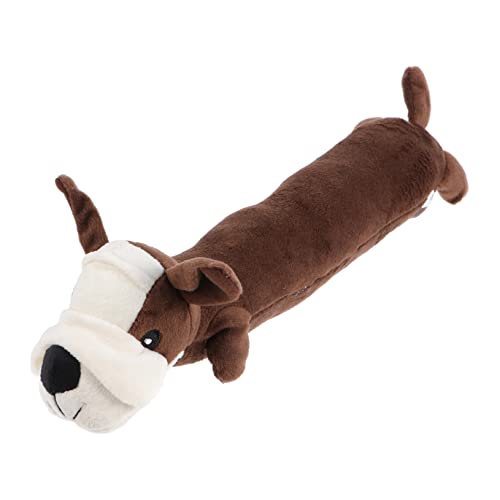KOMBIUDA Plüschtiere für Haustiere Hundespielzeug Welpenspielzeug Kuh Interactive Dog Toys knete bissfestes Haustierspielzeug in Form eines Dackels PP Baumwolle Coffee KOMBIUDA Plüschtiere für Haustiere Hundespielzeug Welpenspielzeug Kuh Interactive Dog Toys knete bissfestes Haustierspielzeug in Form eines Dackels PP Baumwolle Coffee von KOMBIUDA