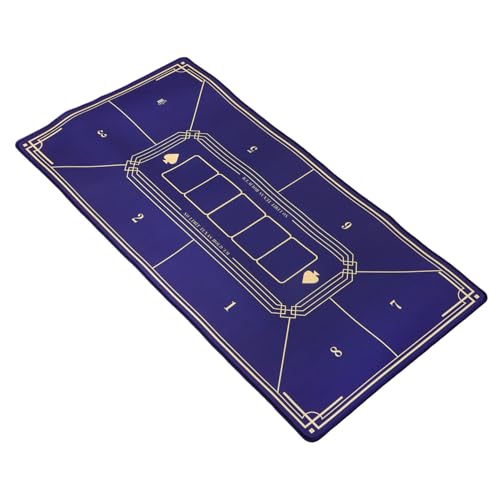 KOMBIUDA Stabiles Pokermatten-Layout-Design Passend Für Tischgrößen Pokertischdecke von KOMBIUDA