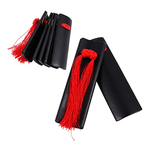 KOMBIUDA Professionelles Kuaiban Clapper Traditional Hand Percussion Instrument mit Klarem und Hoher Haltbarkeit Kompakt und Leicht für Bühne und Übung Geeignet von KOMBIUDA