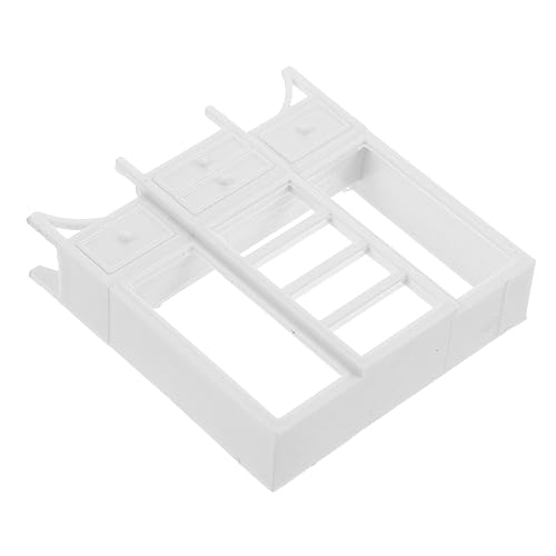 KOMBIUDA Puppe Bausatz Dinge Mini Zubehör Sachen Van Artikel Bücherregale Dekorativer Kleiner Schrank Wohnzimmer Kleiner Schrank Vitrine Hölzern Weiß KOMBIUDA Puppe Bausatz Dinge Mini Zubehör Sachen Van Artikel Bücherregale Dekorativer Kleiner Schrank Wohnzimmer Kleiner Schrank Vitrine Hölzern Weiß von KOMBIUDA