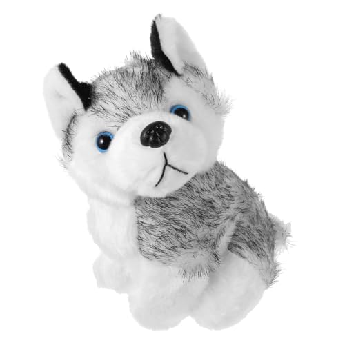 KOMBIUDA Puppe Kuscheltier für Leichtes Stofftier Husky - Plüschtier hundestofftiere Dog Toy Kindergeburtstagsgeschenk Kuscheltiere Plüsch Hund PP Baumwolle KOMBIUDA Puppe Kuscheltier für Leichtes Stofftier Husky - Plüschtier hundestofftiere Dog Toy Kindergeburtstagsgeschenk Kuscheltiere Plüsch Hund PP Baumwolle von KOMBIUDA