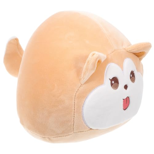 KOMBIUDA Puppe kinderparty mitgebsel tierkissen Buggy gastgeschenk Bett Außerirdischer Plüsch Hund Füllung tierisches entzückendes Stoff Orange von KOMBIUDA