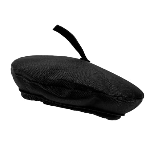 KOMBIUDA Winzige Baskenmütze Hut-Ornament Puppenhut Accessoire Weich Und Robust Für Puppenspiele von KOMBIUDA